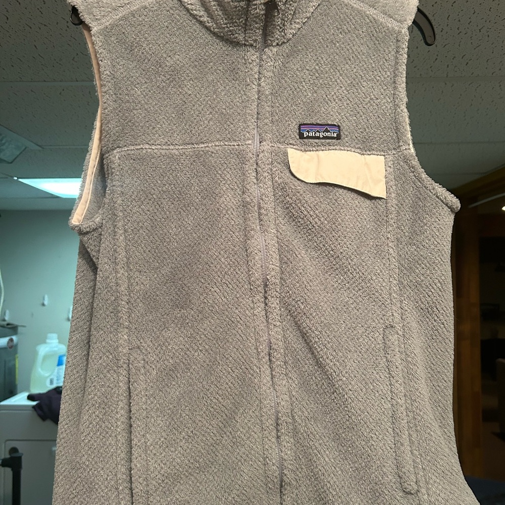 Patagonia Gray Fleece Vest